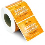 Etiqueta Adesiva Personalizada para Bolo de Pote