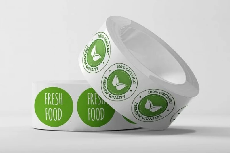 Etiqueta Adesiva Branca